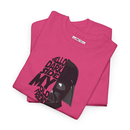 HELLO DARKSIDE MY OLD FRIEND Unisex Heavy Cotton Tee