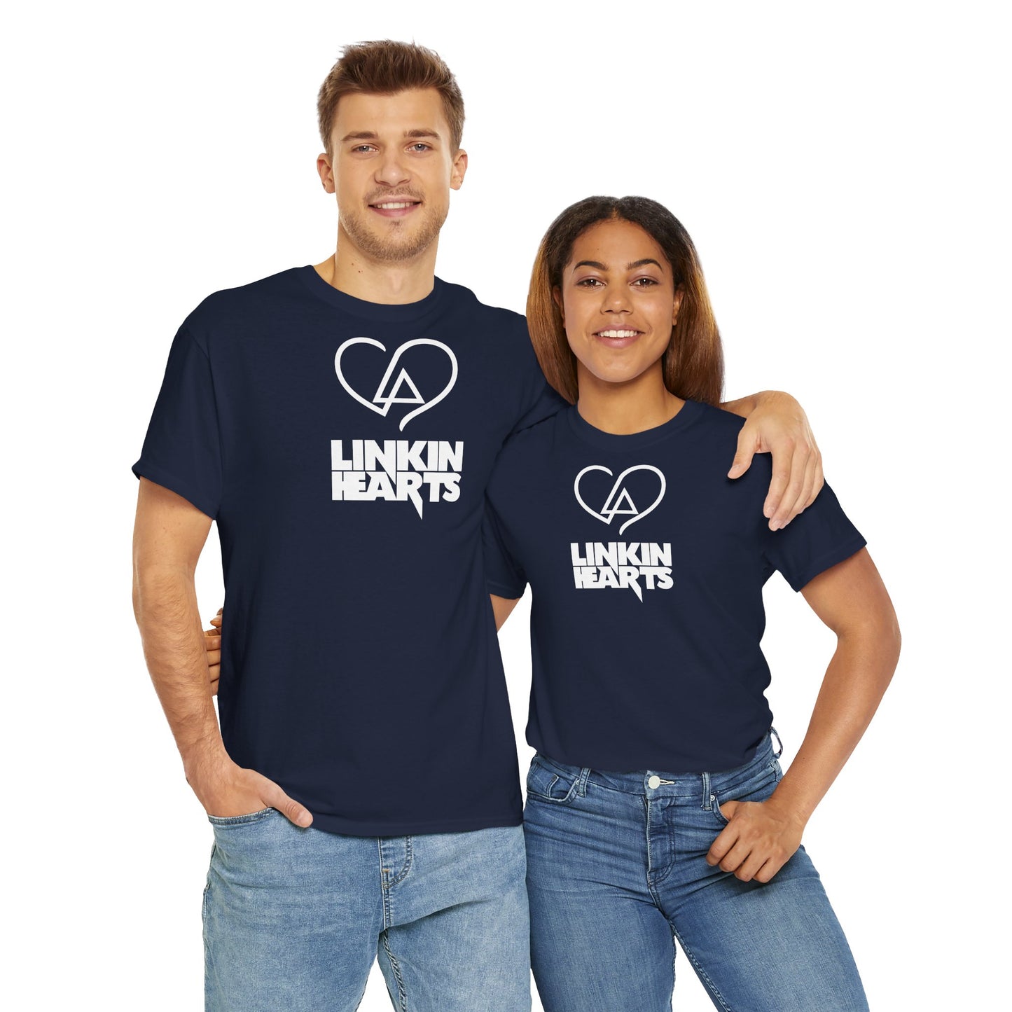 LINKIN HEARTS Unisex Heavy Cotton Tee