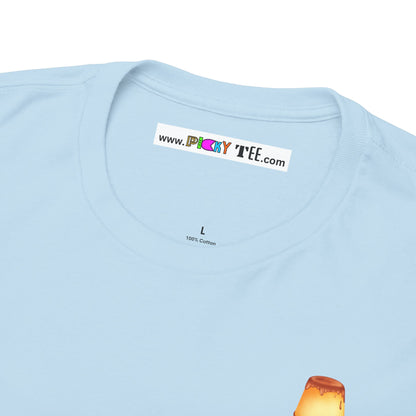 I LOVE IT WHEN A - FLAN COMES TOGETHER Unisex Heavy Cotton Tee