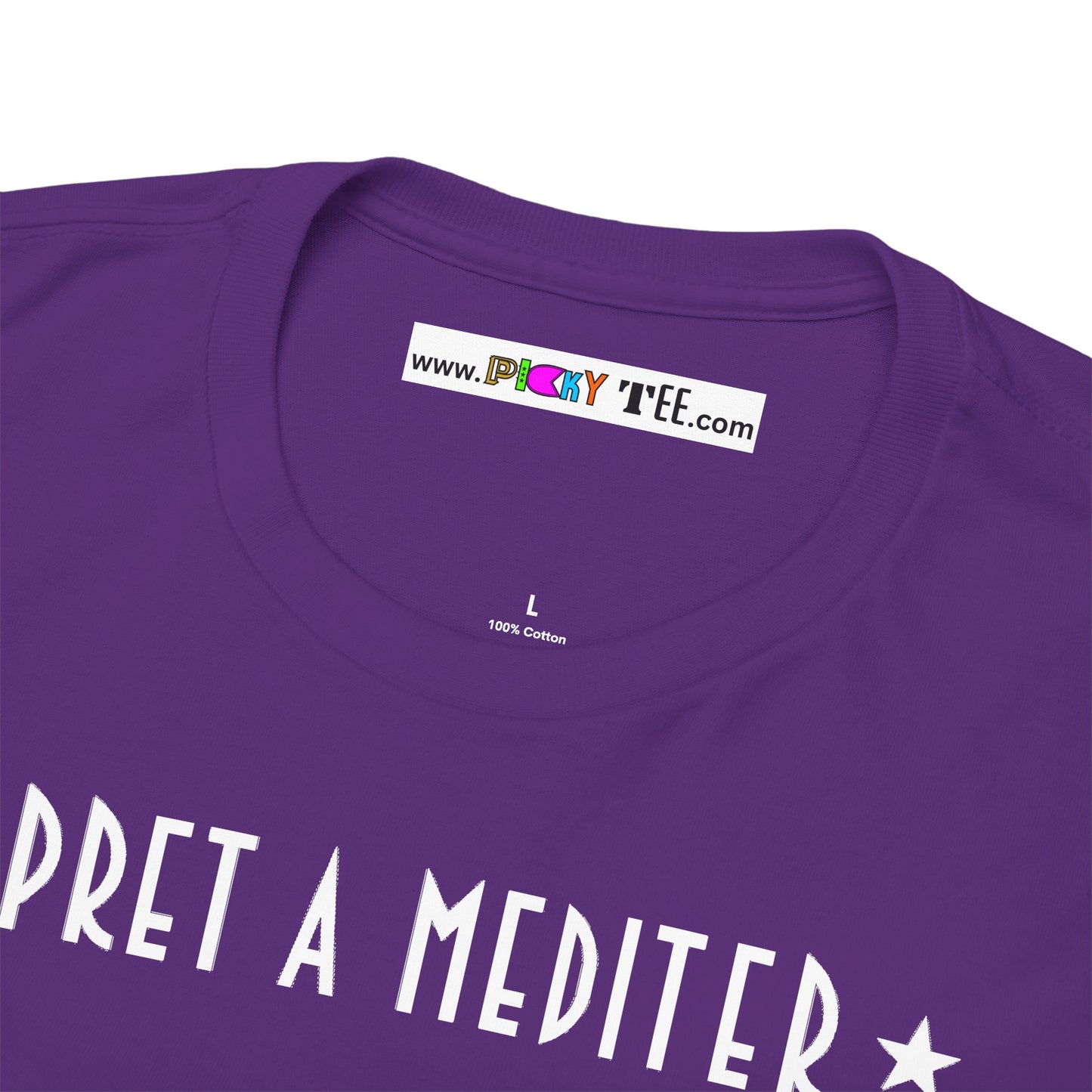 * PRET A MEDITER * Unisex Heavy Cotton Tee