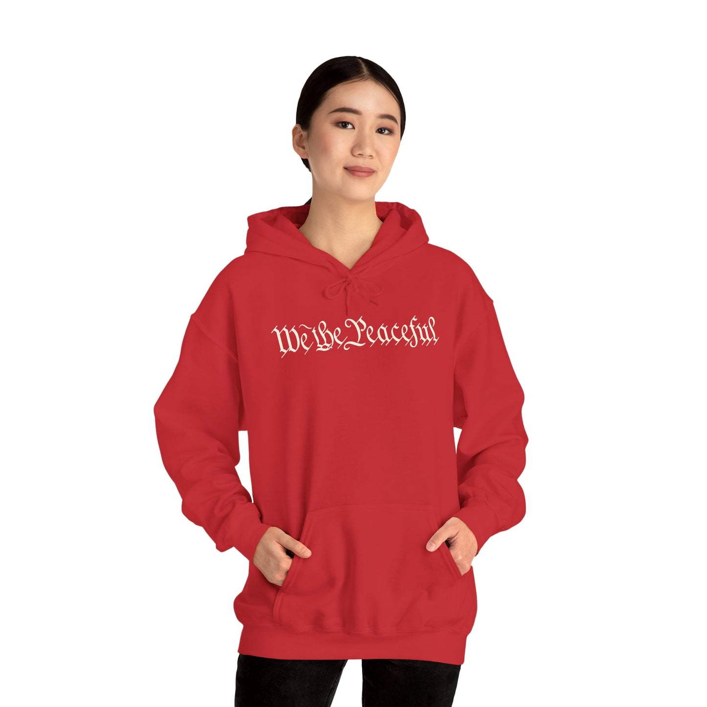 WE THE PEACEFUL Unisex Heavy Blend™ Hooded Sweatshirt