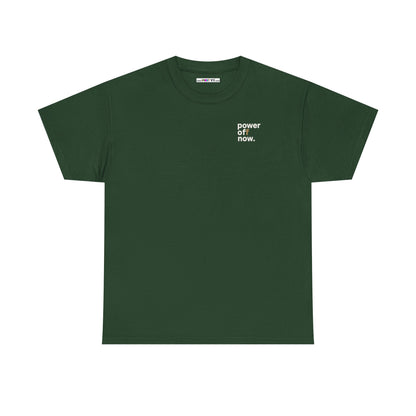 power off now Unisex Heavy Cotton Tee
