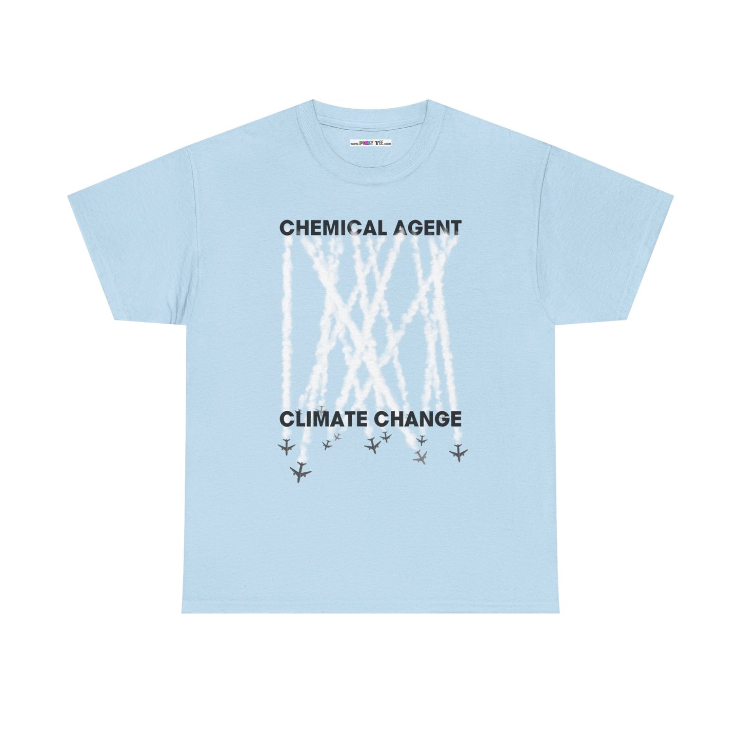 CHEMICAL AGENT/CLIMATE CHANGE Unisex Heavy Cotton Tee