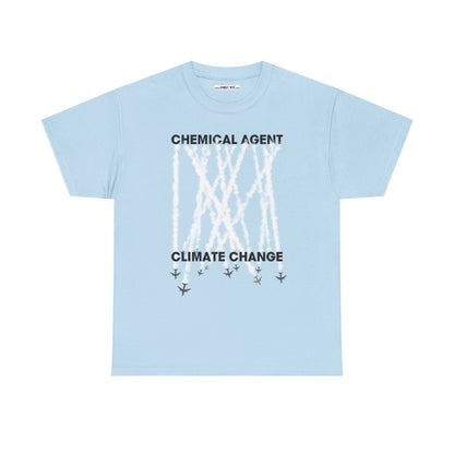 CHEMICAL AGENT/CLIMATE CHANGE Unisex Heavy Cotton Tee