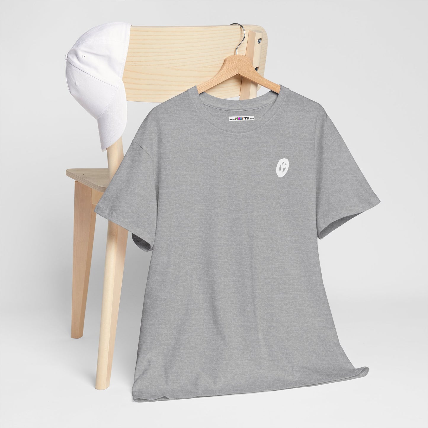 PEACEFULLY! Unisex Heavy Cotton Tee