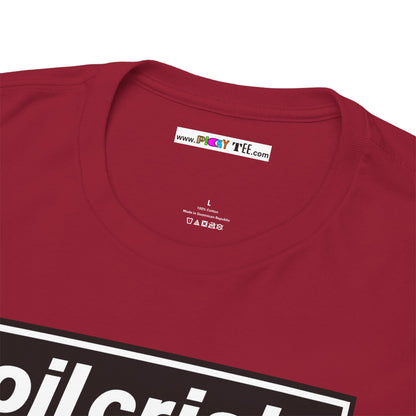 oil crisis/Foil THE crisis Unisex Heavy Cotton Tee