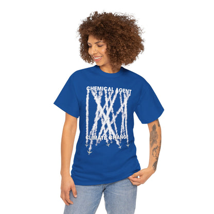 CHEMICAL AGENT/CLIMATE CHANGE Unisex Heavy Cotton Tee