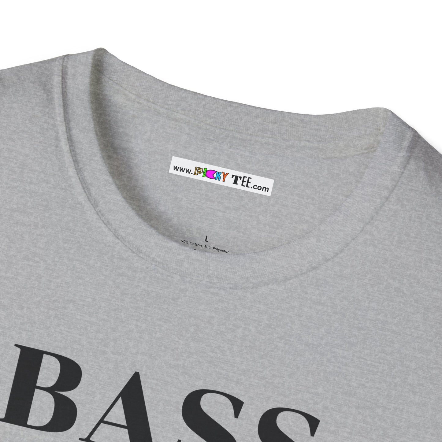 BASS HUGE BASS Unisex Softstyle 100% Cotton T-Shirt