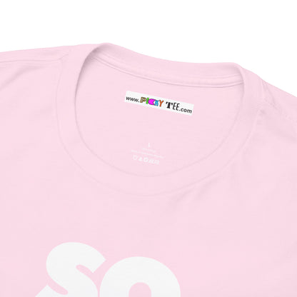 SO OVER IT Unisex Heavy Cotton Tee