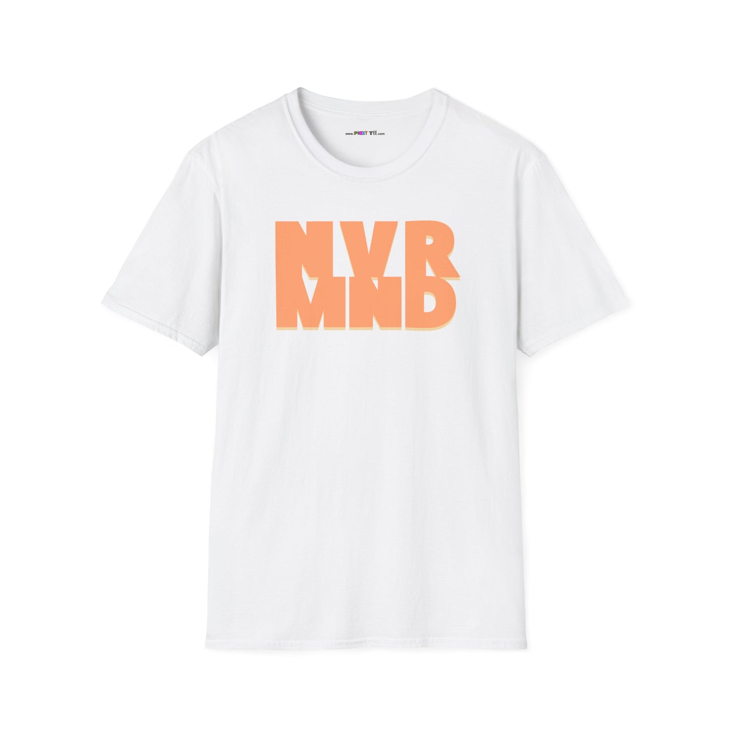 NVR MND Unisex Softstyle 100% Cotton T-Shirt