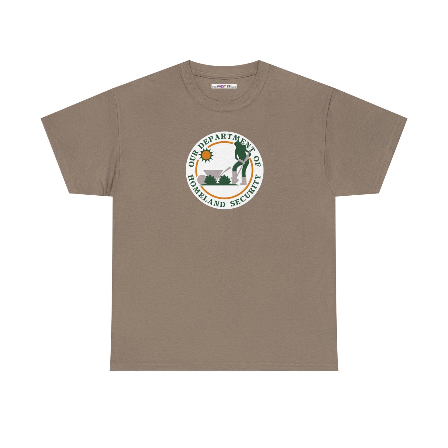 HOMELAND SECURITY (OUR DEPARTMENT OF) Unisex Heavy Cotton Tee