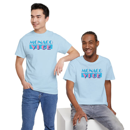 MONACO VICE Unisex Heavy Cotton Tee