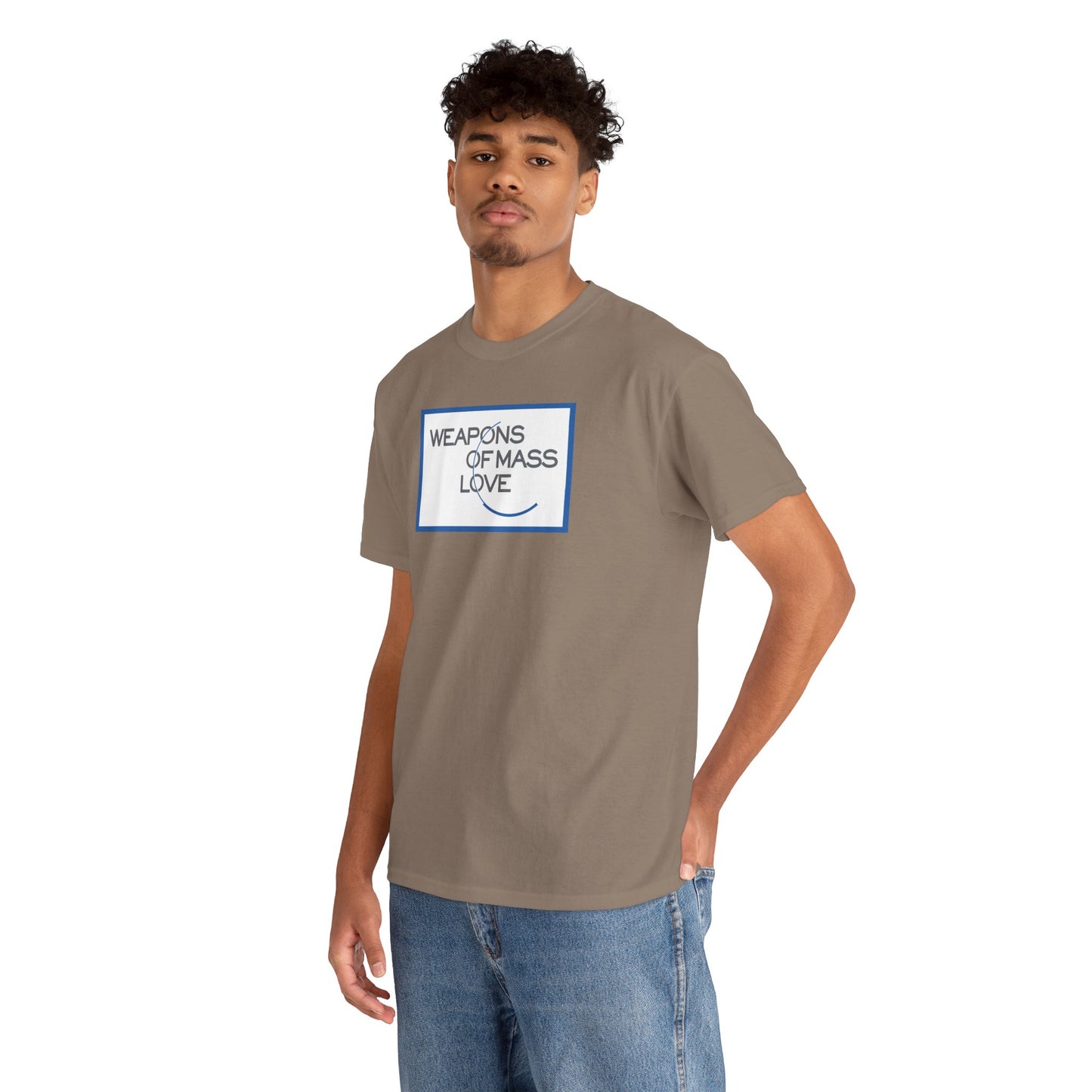 WEAPONS OF MASS LOVE Unisex Heavy Cotton Tee