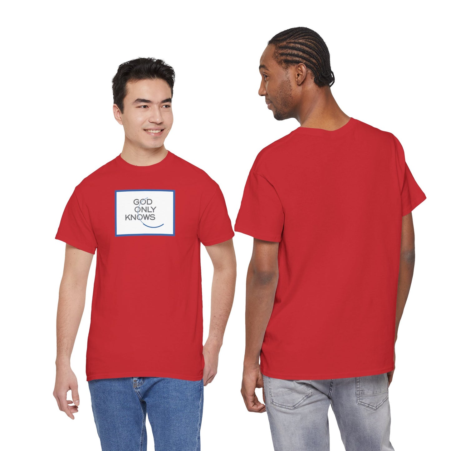 GOD ONLY KNOWS Unisex Heavy Cotton Tee