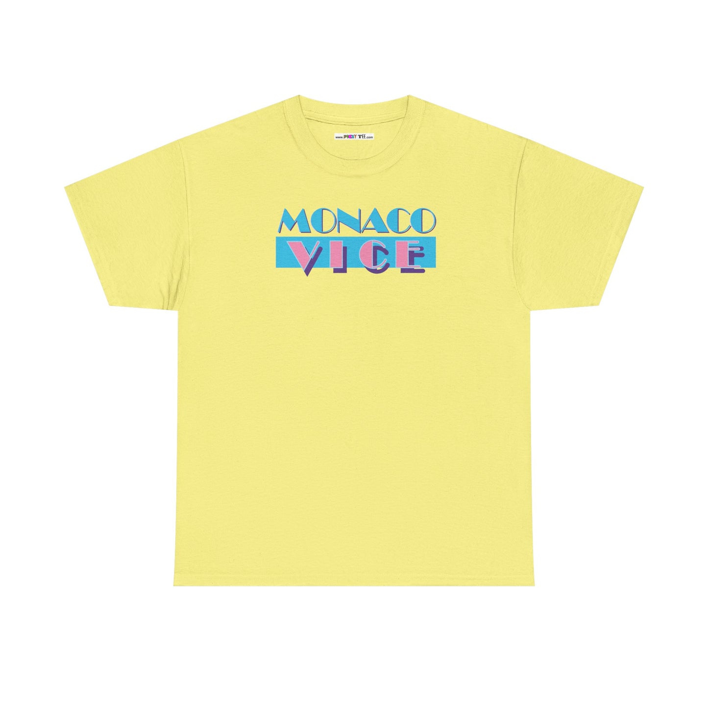 MONACO VICE Unisex Heavy Cotton Tee