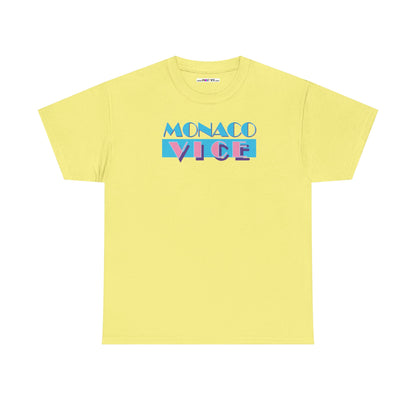 MONACO VICE Unisex Heavy Cotton Tee