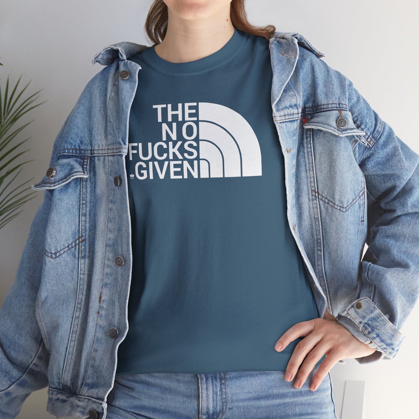 THE NO FUCKS GIVEN Unisex Heavy Cotton Tee