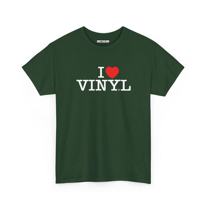 I ❤️ VINYL Unisex Heavy Cotton Tee