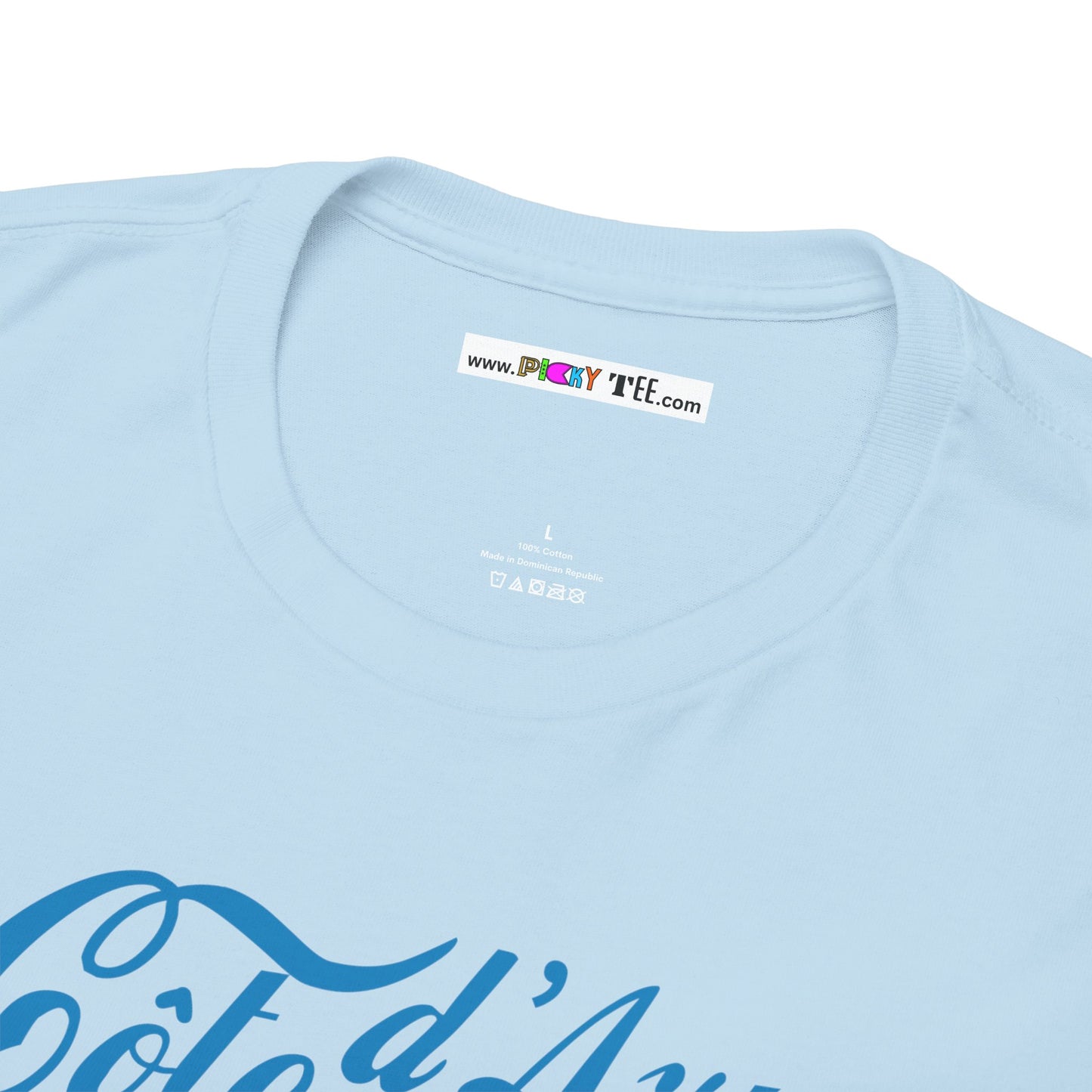 Côte d'Azur Unisex Heavy Cotton Tee