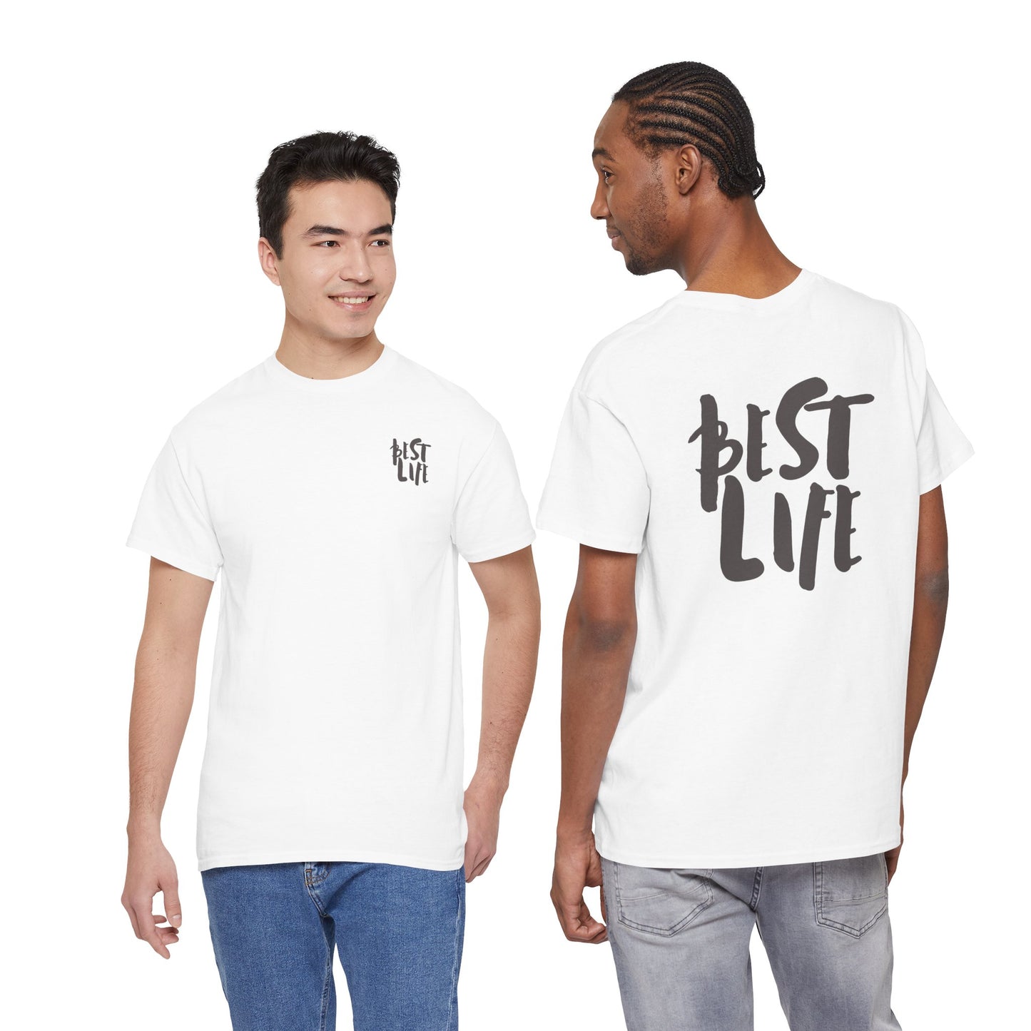 BEST LIFE Unisex Heavy Cotton Tee