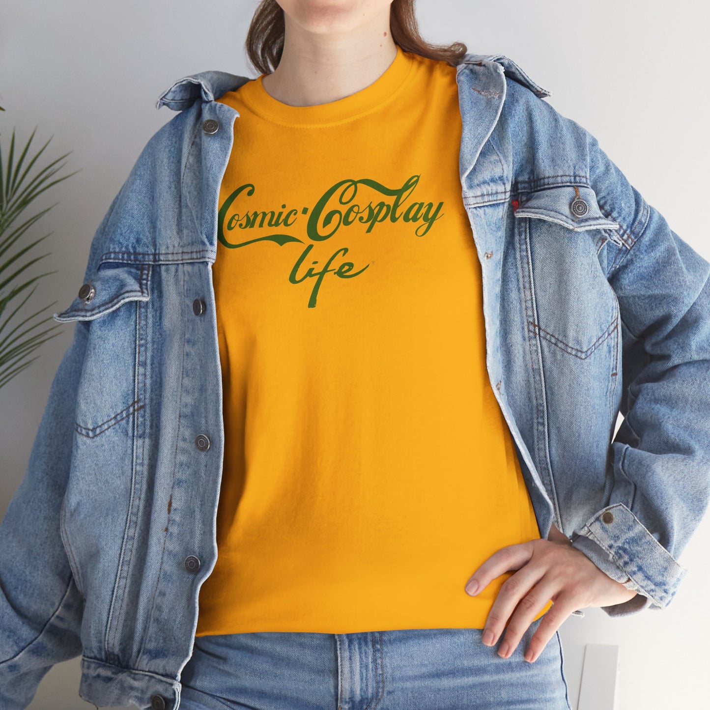 Cosmic Cosplay Life Unisex Heavy Cotton Tee