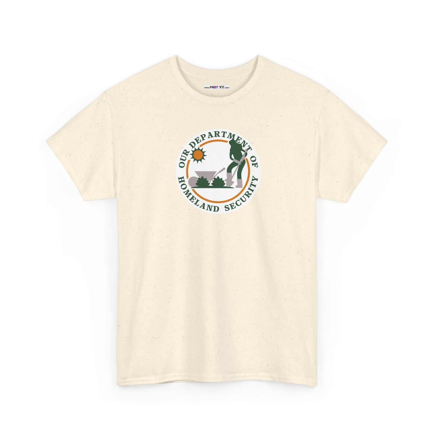 HOMELAND SECURITY (OUR DEPARTMENT OF) Unisex Heavy Cotton Tee