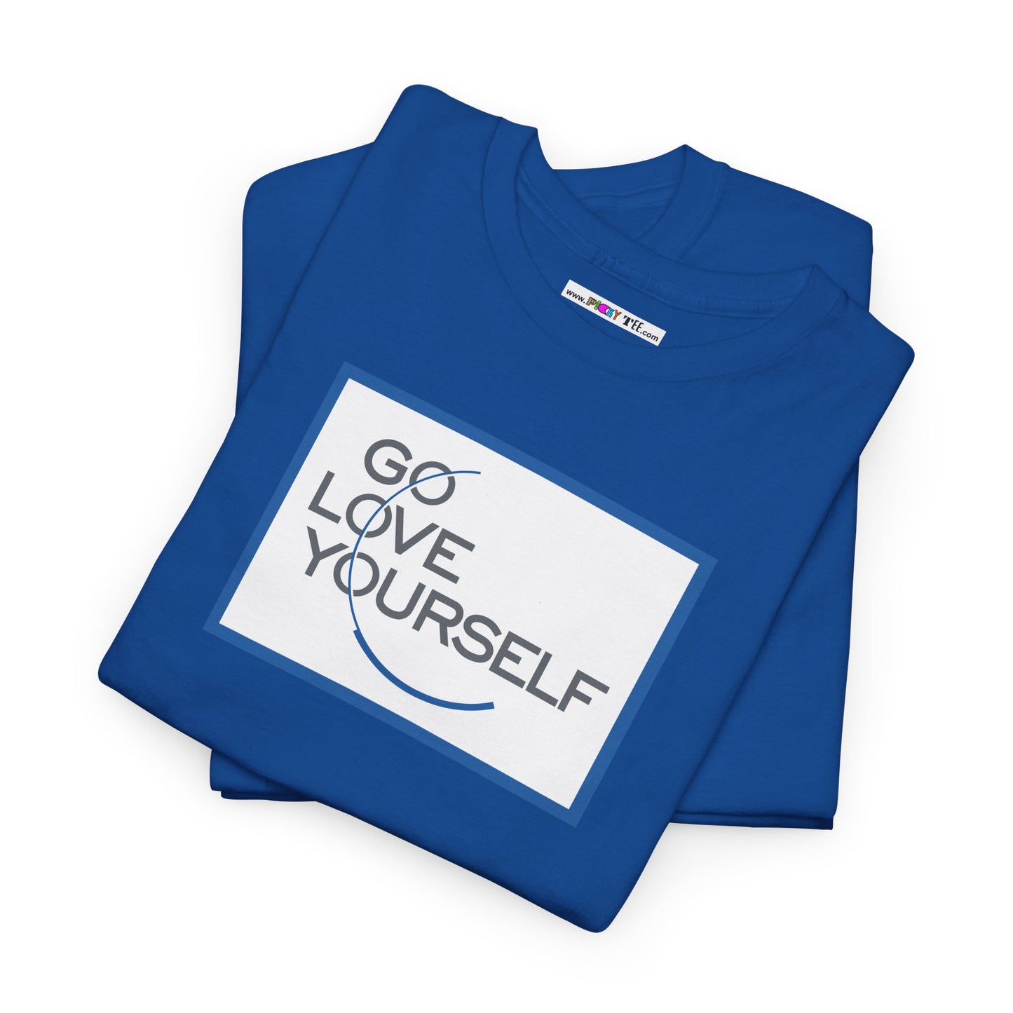 GO LOVE YOURSELF Unisex Heavy Cotton Tee