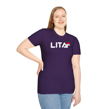 LIT AF Unisex Softstyle 100% Cotton T-Shirt