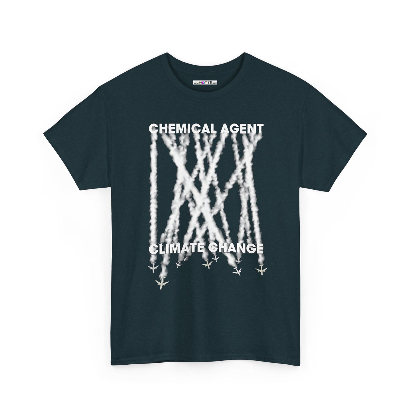 CHEMICAL AGENT/CLIMATE CHANGE Unisex Heavy Cotton Tee