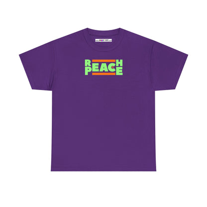 REACH PEACE Unisex Heavy Cotton Tee