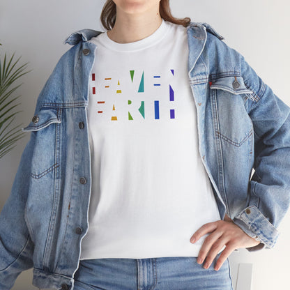 HEAVEN ON EARTH Unisex Heavy Cotton Tee — here now.