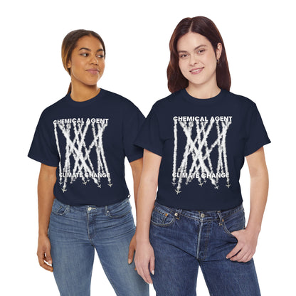 CHEMICAL AGENT/CLIMATE CHANGE Unisex Heavy Cotton Tee
