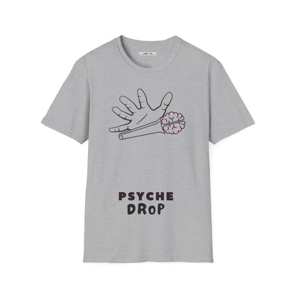 PSYCHE drop Unisex Softstyle 100% Cotton T-Shirt