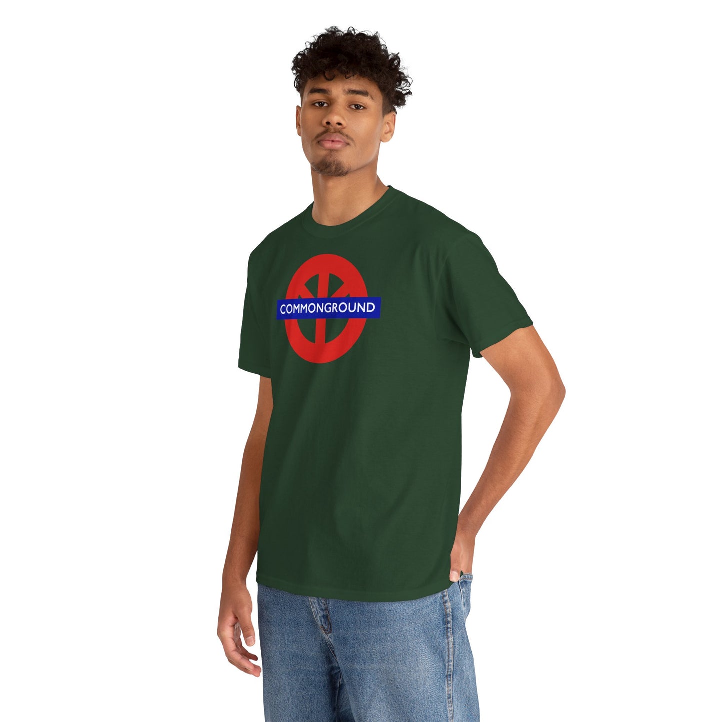 COMMONGROUND Unisex Heavy Cotton Tee