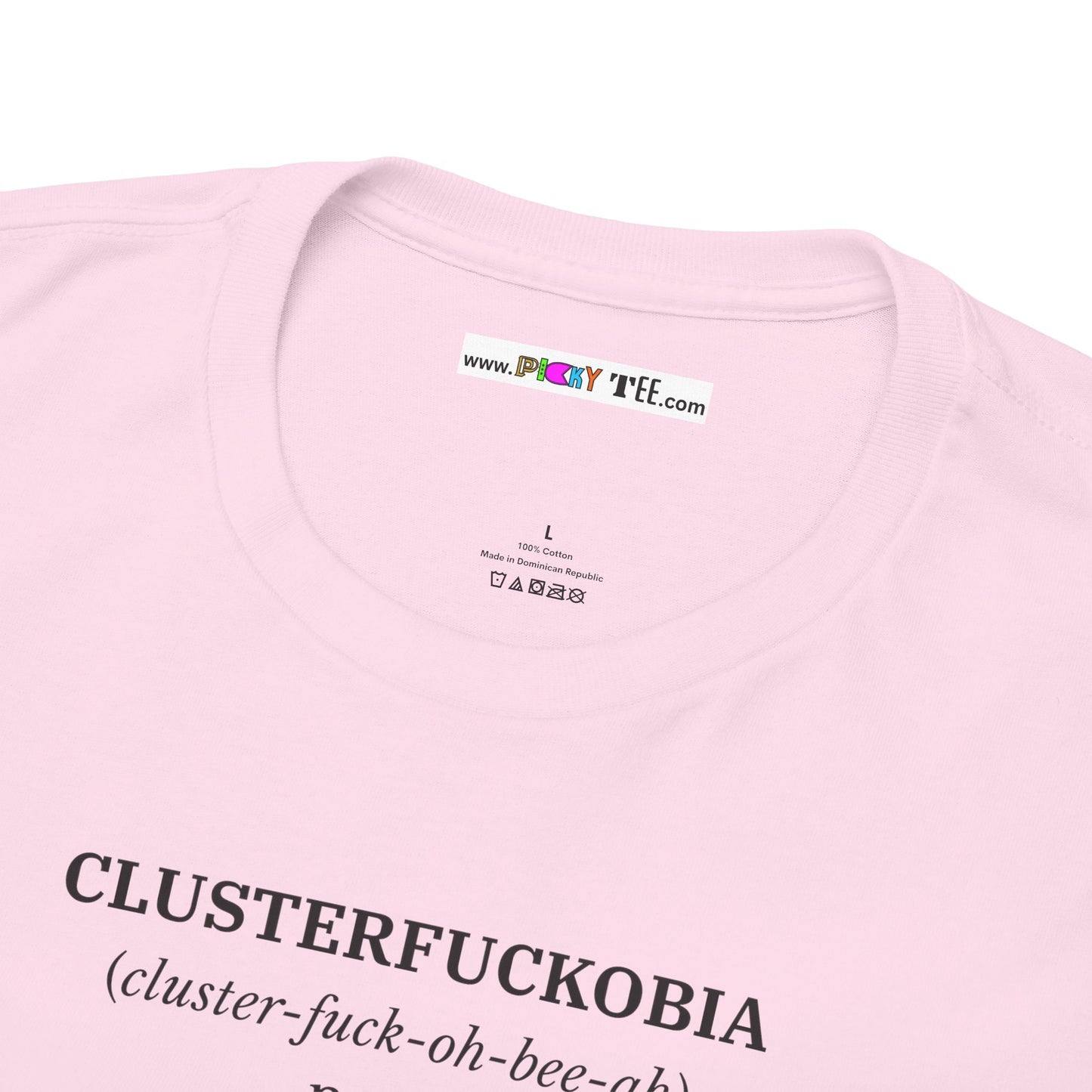 CLUSTERFUCKOBIA Unisex Heavy Cotton Tee