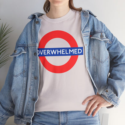 OVERWHELMED Unisex Heavy Cotton Tee