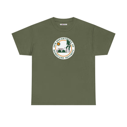 HOMELAND SECURITY (OUR DEPARTMENT OF) Unisex Heavy Cotton Tee