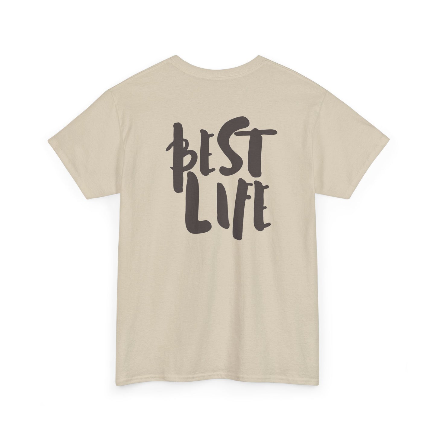 BEST LIFE Unisex Heavy Cotton Tee