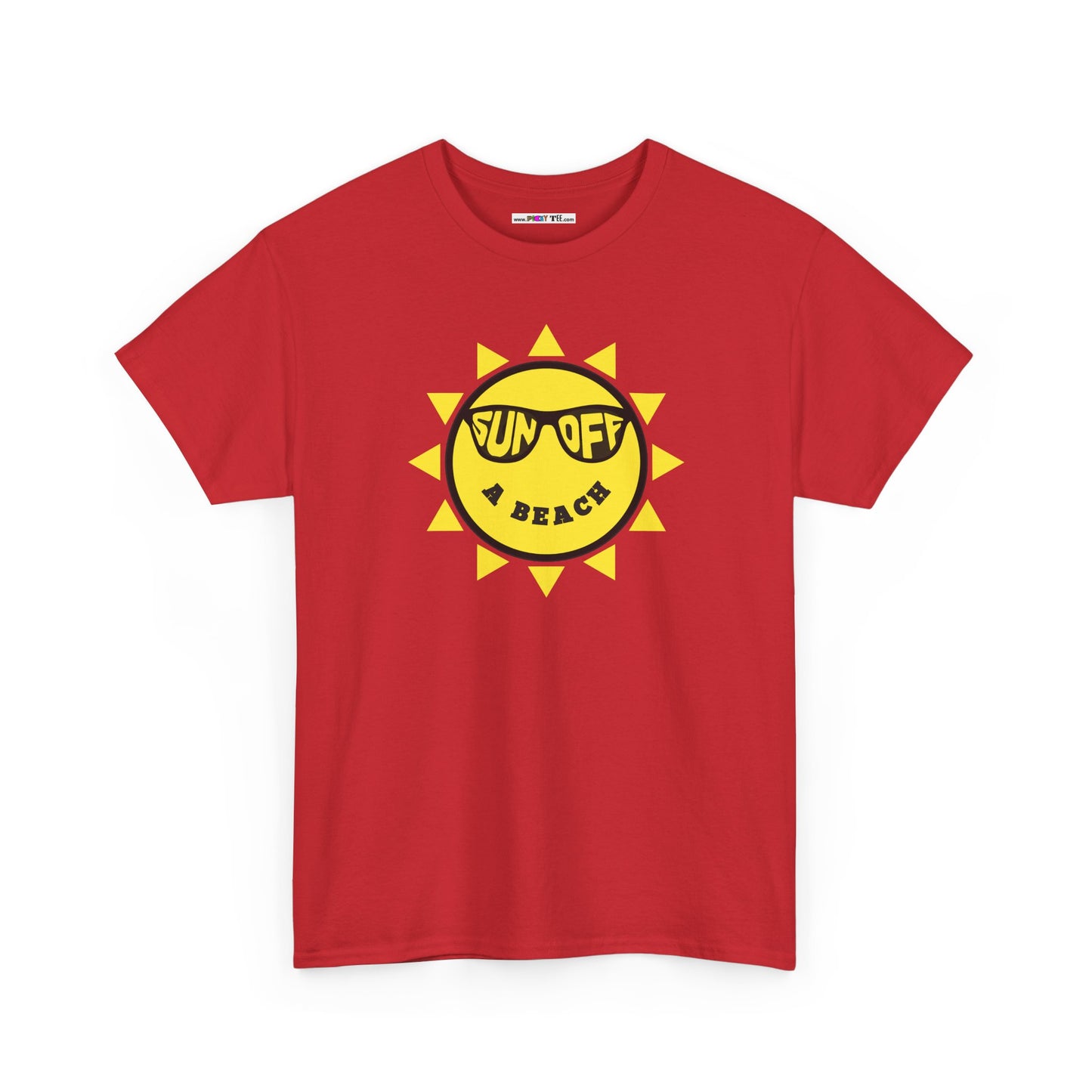 SUN OFF A BEACH Unisex Heavy Cotton Tee