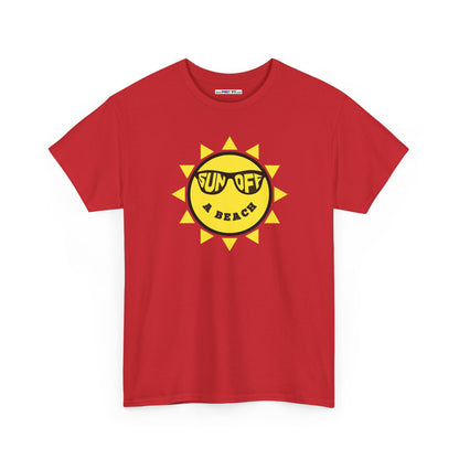 SUN OFF A BEACH Unisex Heavy Cotton Tee