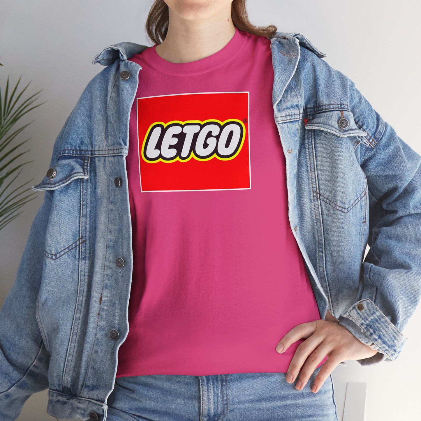 LETGO Unisex Heavy Cotton Tee