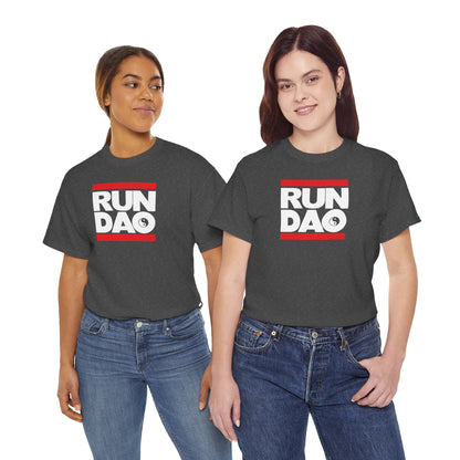 RUN DAO Unisex Heavy Cotton Tee