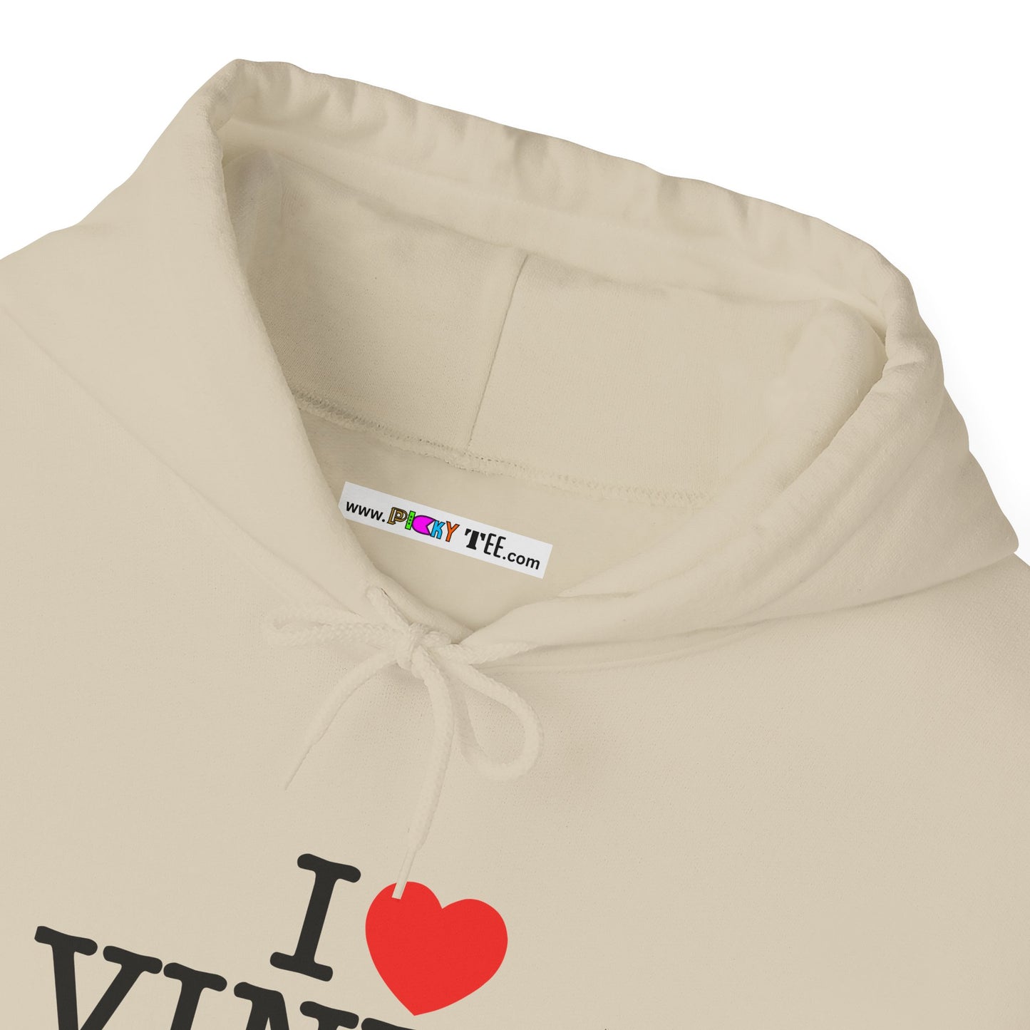 I ❤️ VINYL Unisex Heavy Blend™ Hooded Sweatshirt