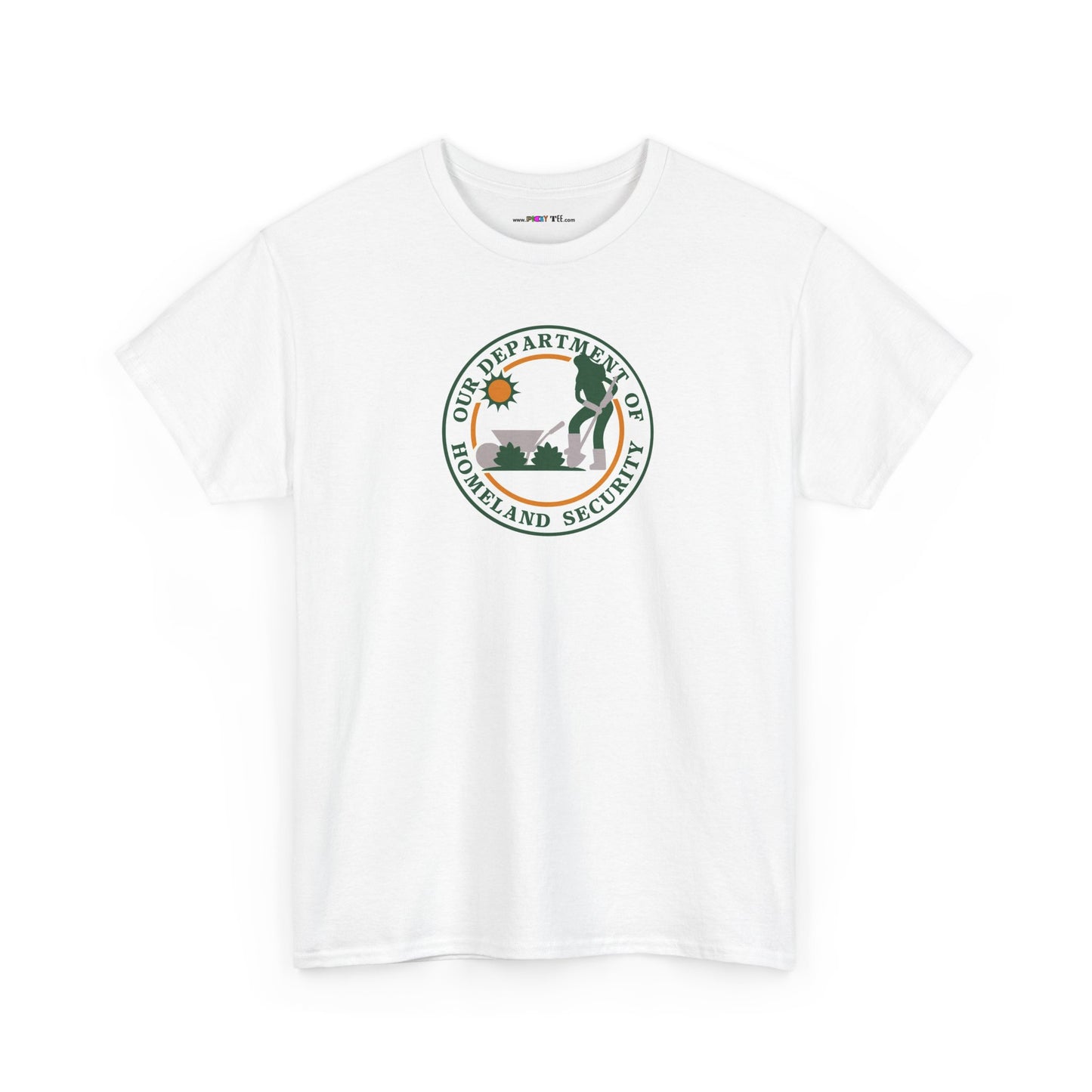 HOMELAND SECURITY (OUR DEPARTMENT OF) Unisex Heavy Cotton Tee