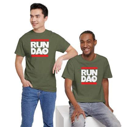 RUN DAO Unisex Heavy Cotton Tee