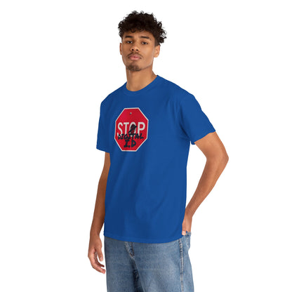 STOP digital i.d Unisex Heavy Cotton Tee