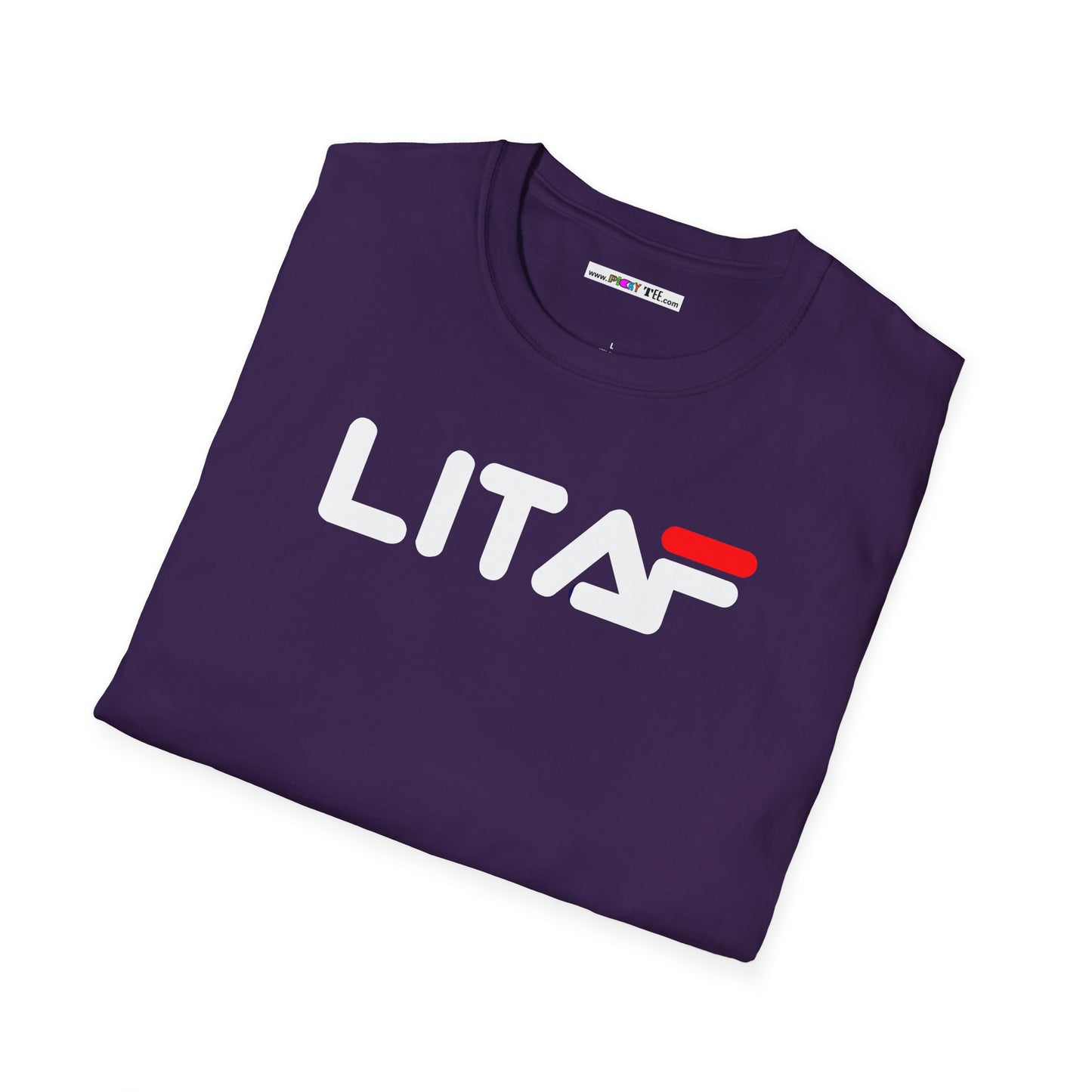 LIT AF Unisex Softstyle 100% Cotton T-Shirt