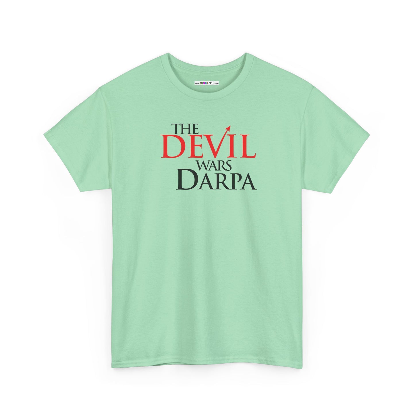 THE DEVIL WARS DARPA Unisex Heavy Cotton Tee
