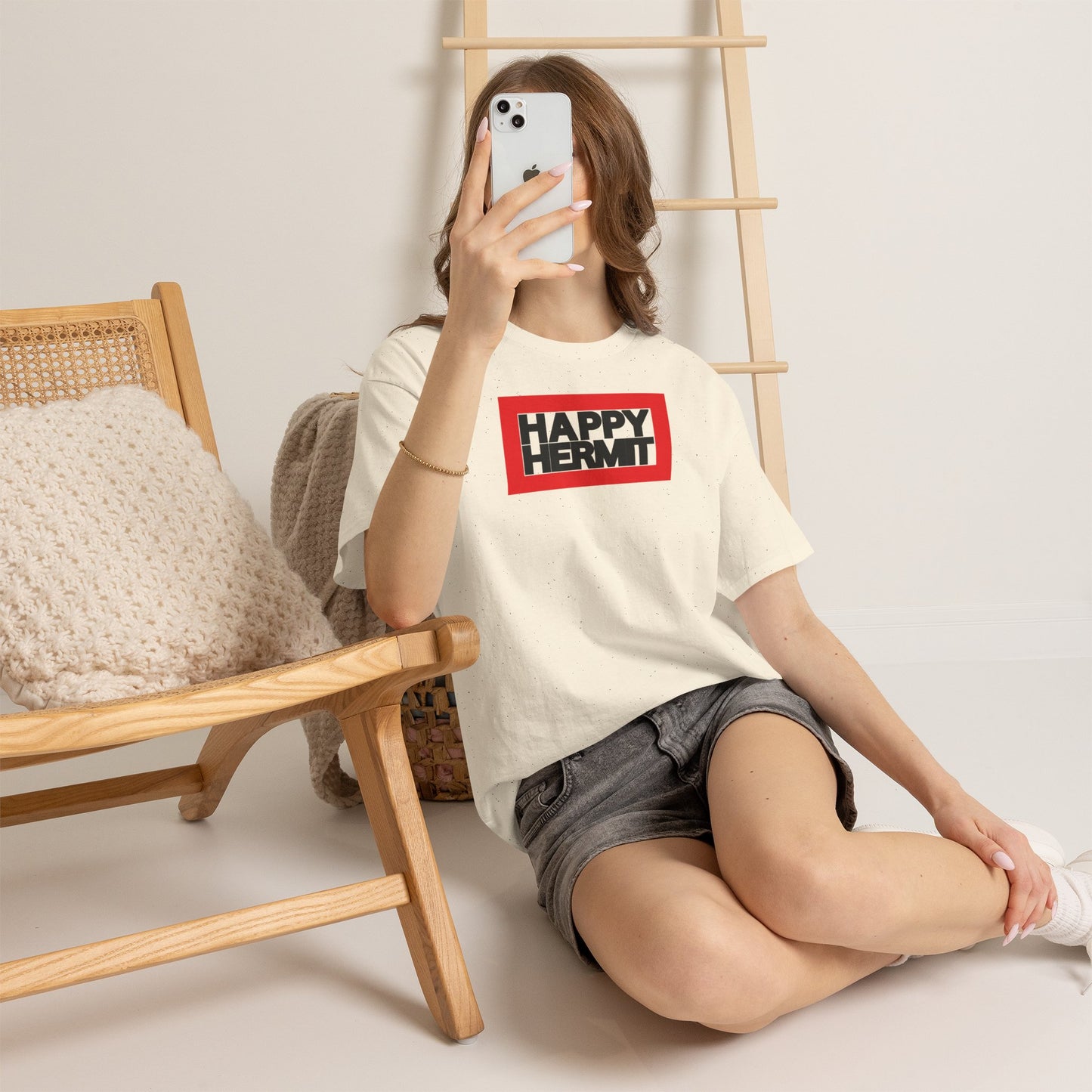 HAPPY HERMIT Unisex Heavy Cotton Tee