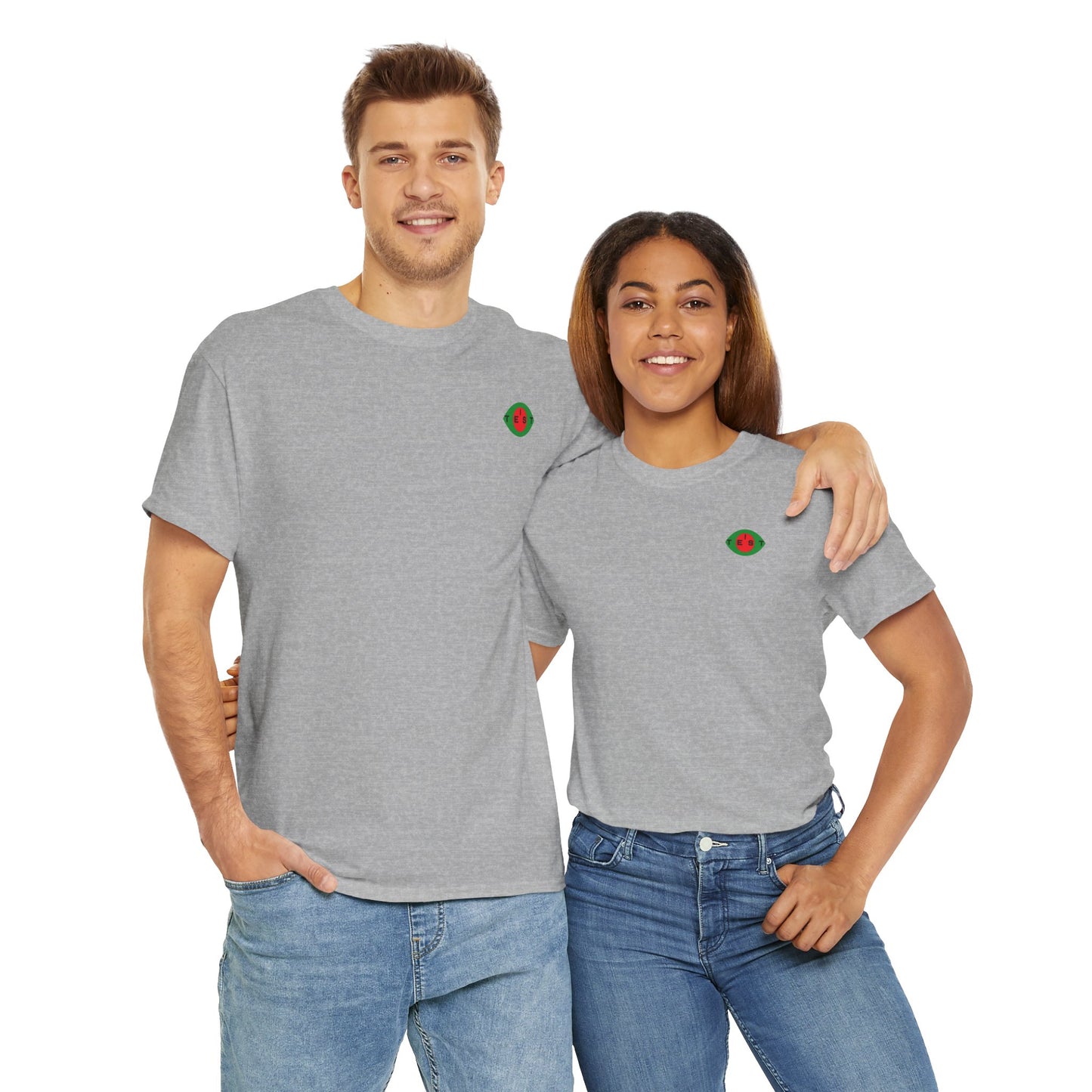 MORE THAN MEETS THE I TEST Unisex Heavy Cotton Tee